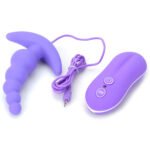 10-Frequency Vibrating Silicone Anal Plug