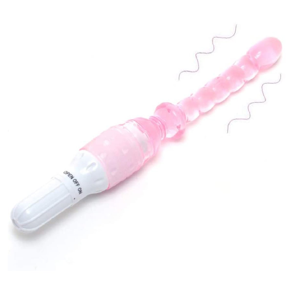 006-4-1.jpg Jelly Vibrating Anal Beads - Image 1