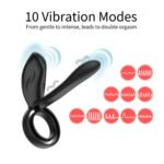 Wireless Remote Control Penis Vibrating Ring