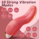 Realistic Tongue Licking Vibrator