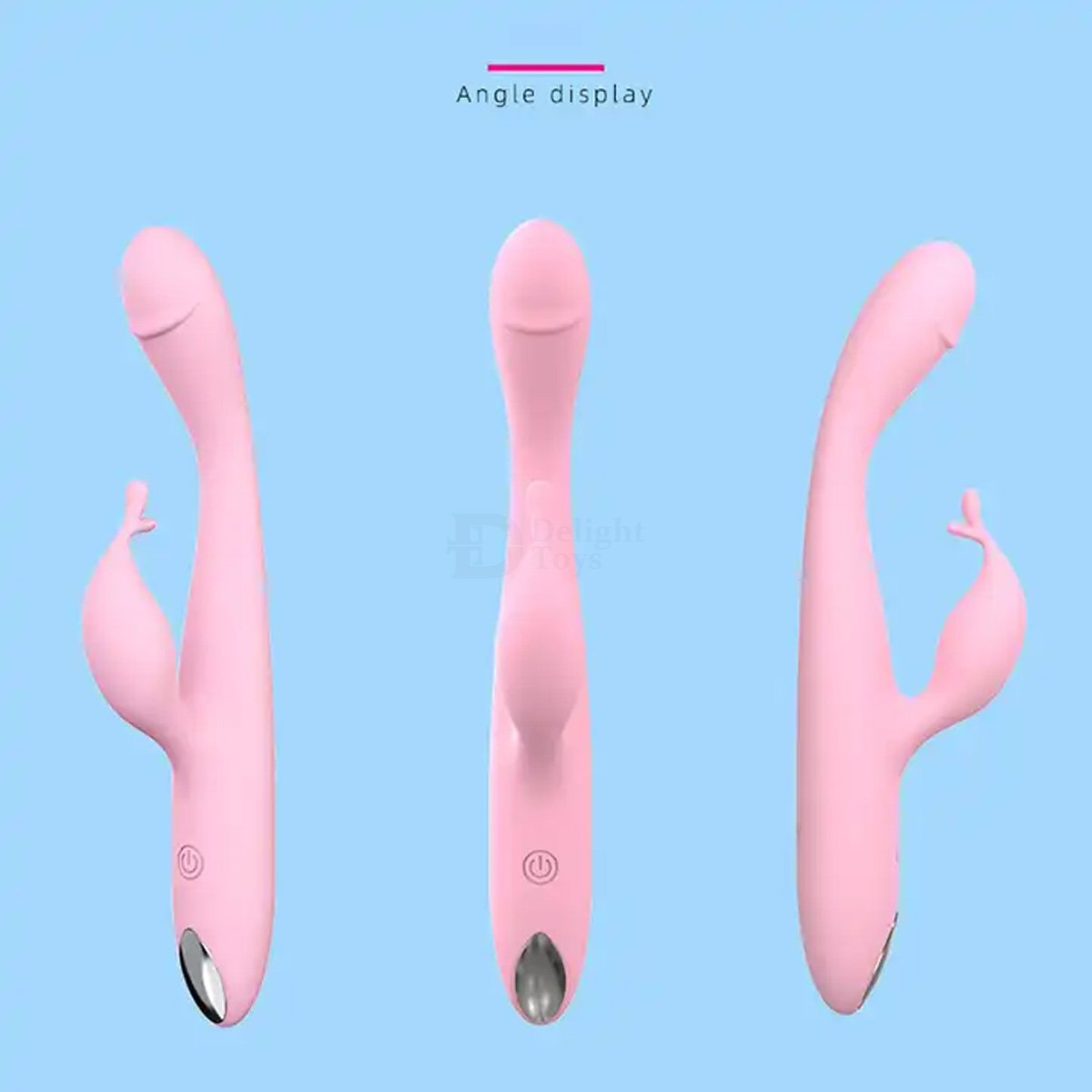 3-angle-display-of-Lilo-clitoral-rabbit-vibrator-female-sex-toy.jpg LILO Silicone Rabbit Clitoris Vibrator - Image 1