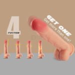 Wireless Realistic Thrusting Vibrating Dildo