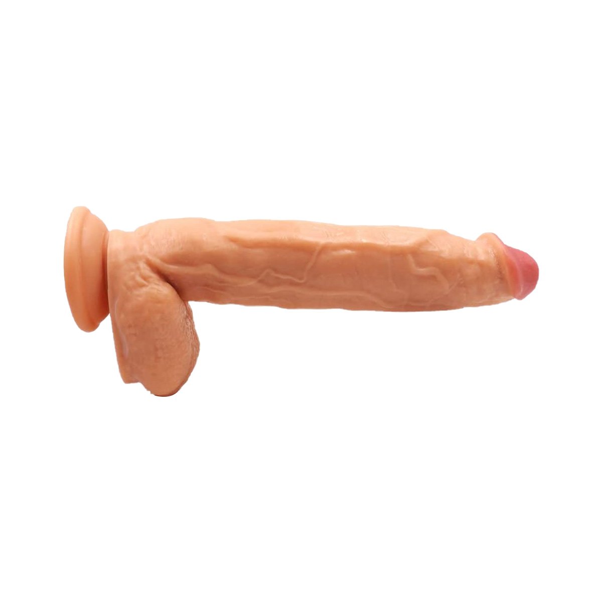 Big-size-12-inch-realistic-pink-head-dildo-for-woman.jpg Huge 12 inch Realistic Dildo - Image 1