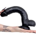 Big Black Realistic Dildo with Suction Cup