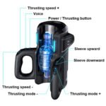 Leten Auto Stroker Pro With Phone Holder Masturbator