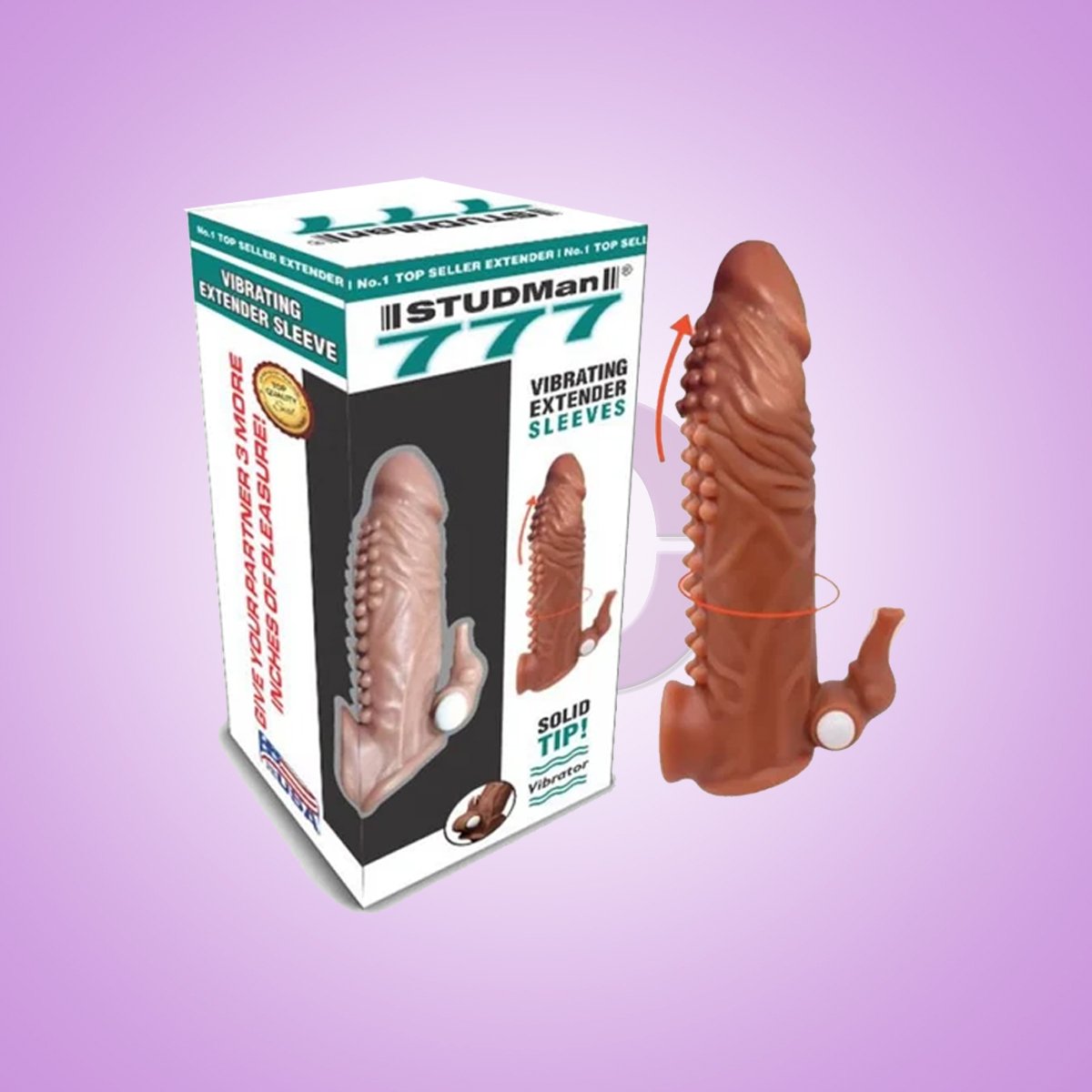 StudMan-777-Mini-Elephant-Vibrating-Penis-Sleeve-for-men.jpg StudMan 777 Mini Elephant Vibrating Penis Sleeve - Image 1