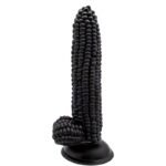 Corn Shape Realistic Dildo with Suction Cup, Adult Sex Toy for Women